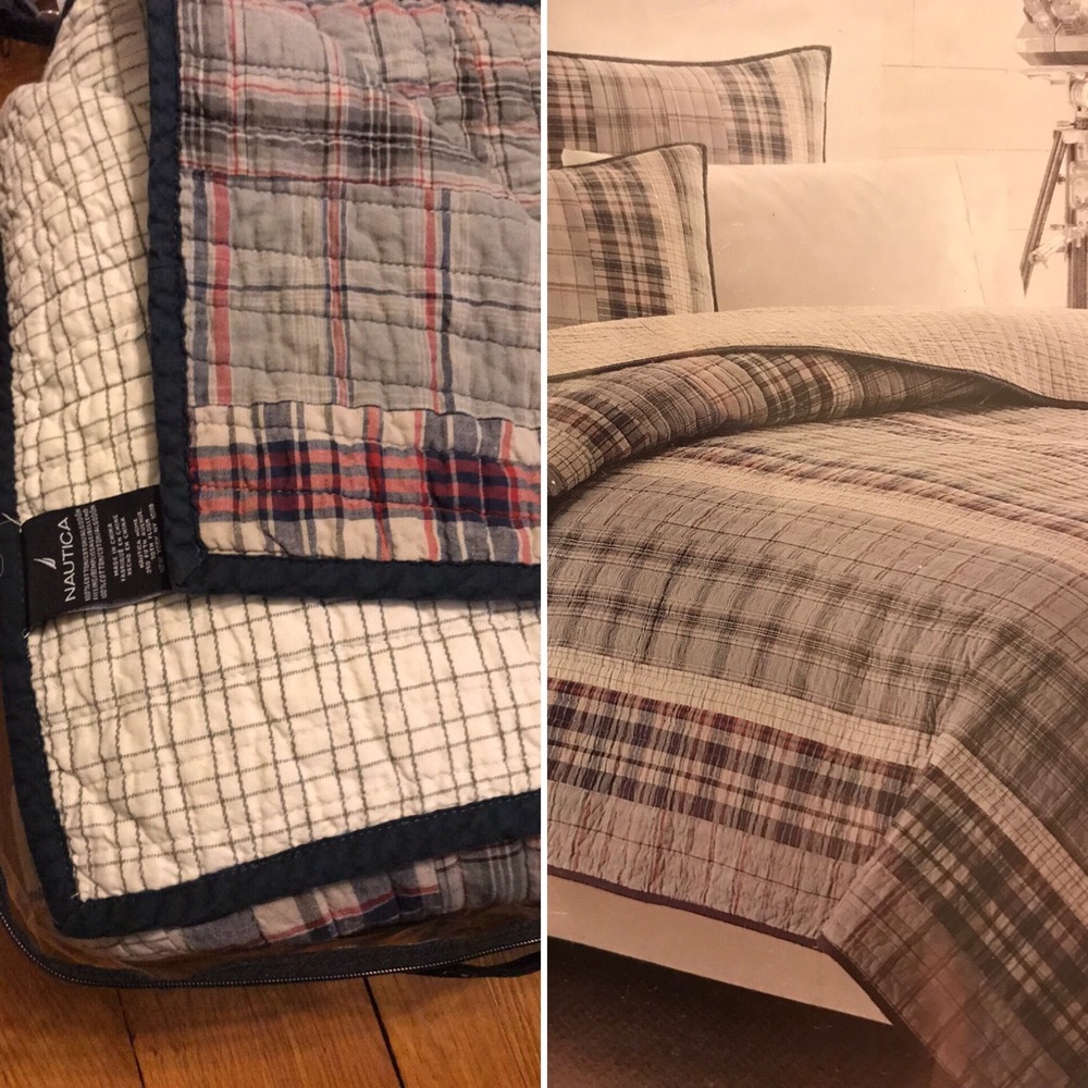 Nautica Quilt KING size